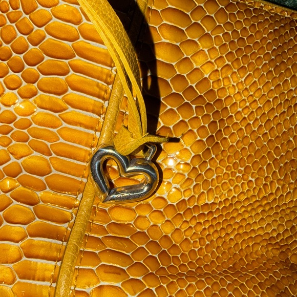 Brighton Mustard Yellow Shoulder Bag - Picture 3 of 5